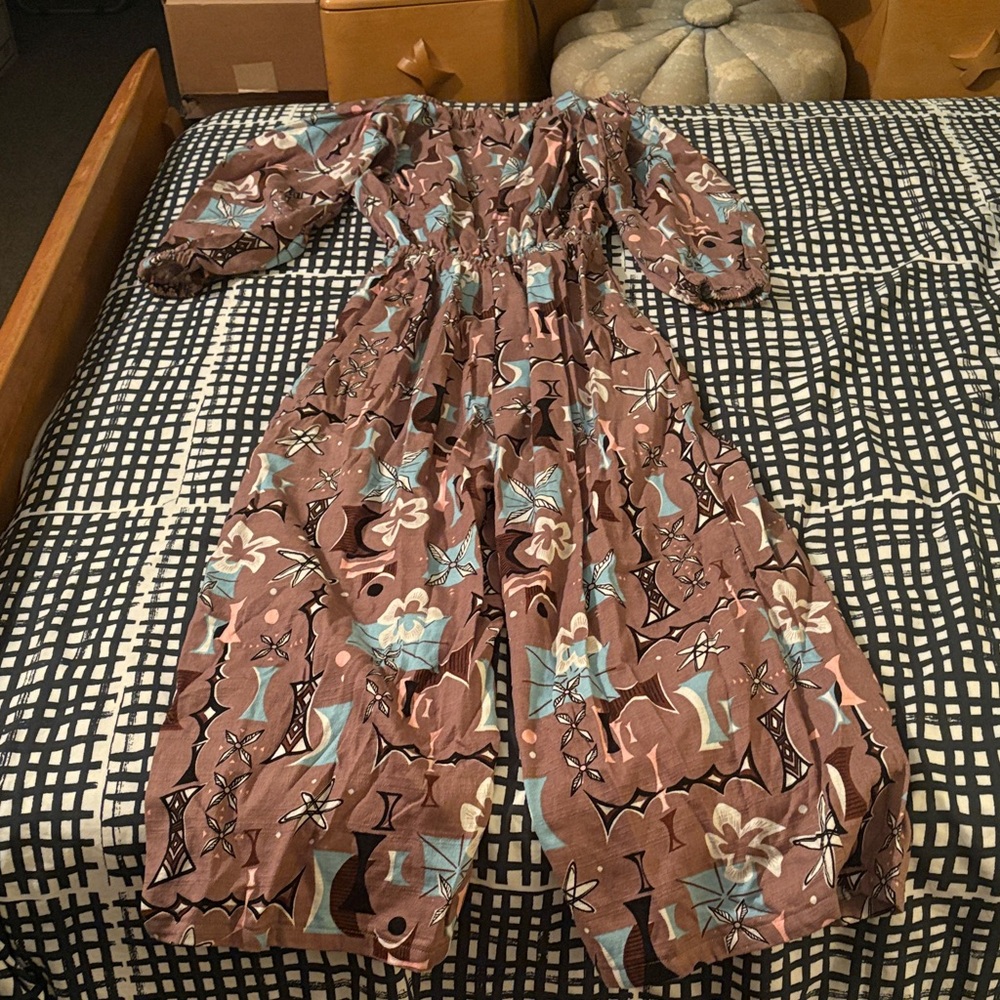 Vintage fabric jumpsuit Size M/L